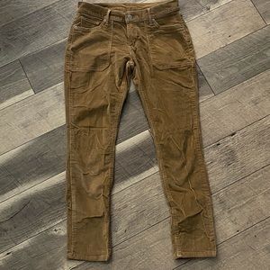 Corduroy Khaki color Levi Strauss & Co size 29